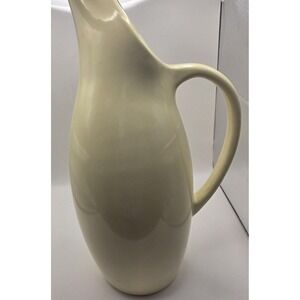 Royal Haeger Yellow Pitcher Vase Mid Century Modern